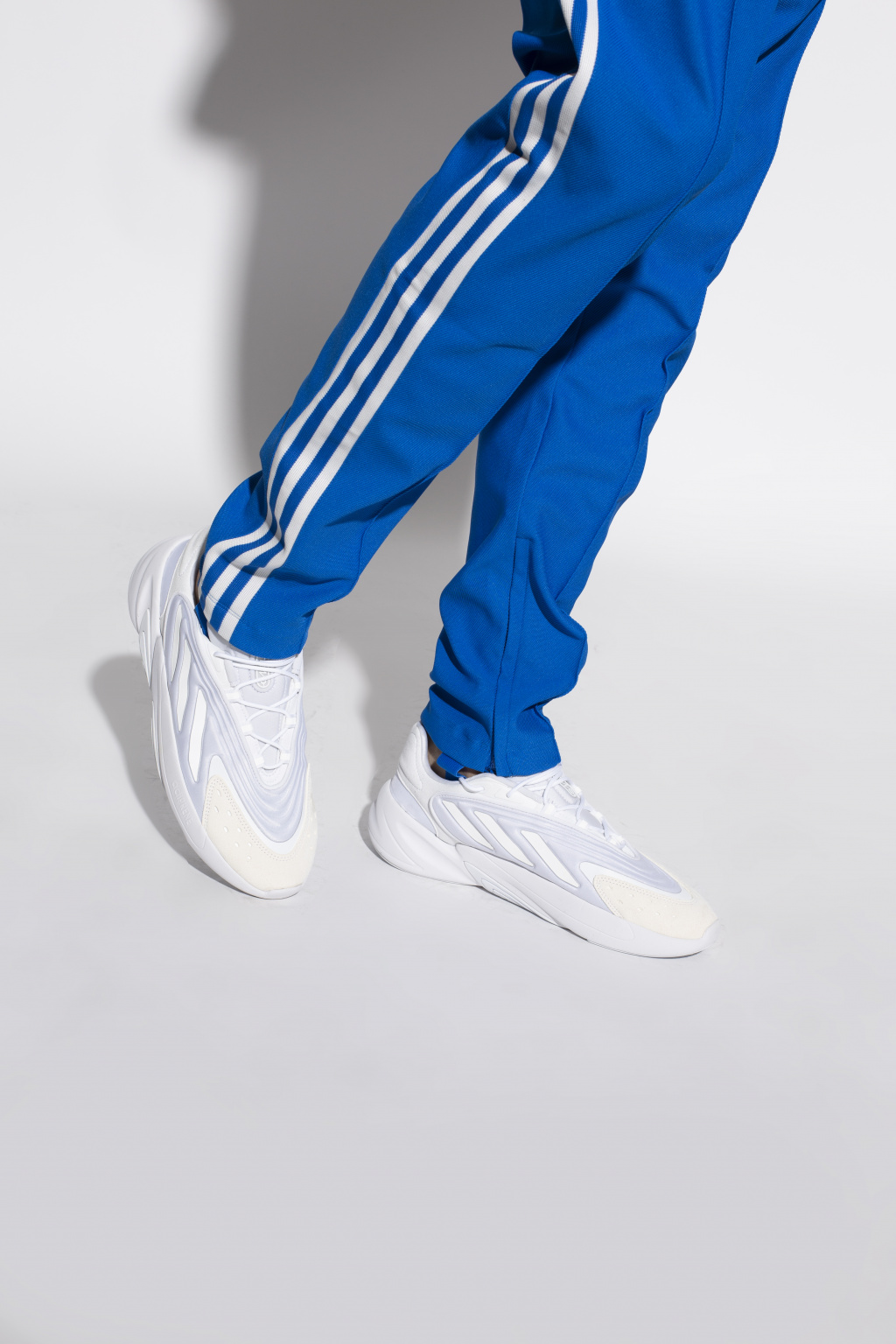 adidas originals white ozelia sneakers